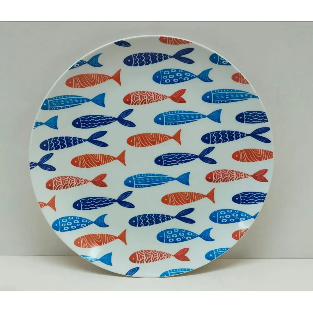 Assiette à dessert La Mediterránea 20 cm Poissons (24 Unités) - MAMM®