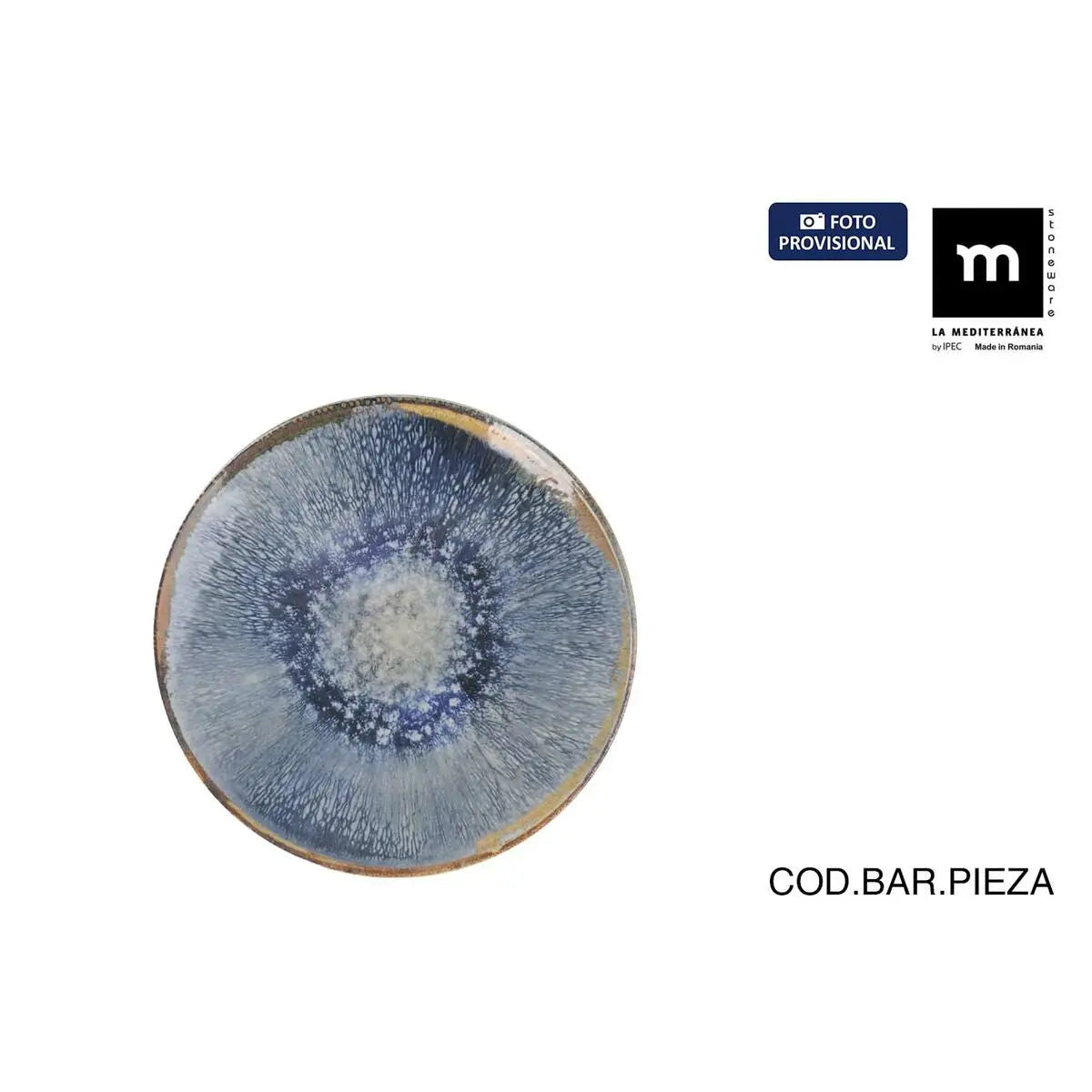 Assiette à dessert La Mediterránea Aelia Ø 20 cm (12 Unités) Bigbuy