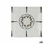 Assiette à dessert La Mediterránea Barroc 18 x 18 x 2 cm (12 Unités) (18 cm) Bigbuy