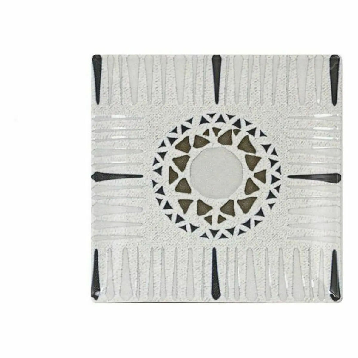 Assiette à dessert La Mediterránea Barroc 18 x 18 x 2 cm (12 Unités) (18 cm) Bigbuy