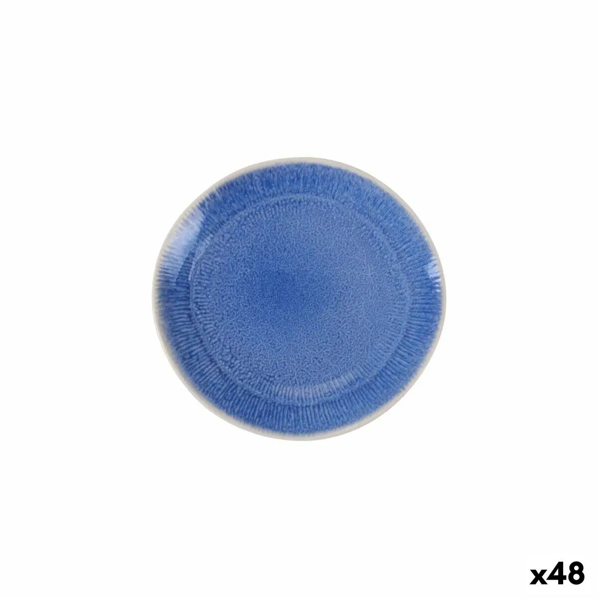 Assiette à dessert La Mediterránea Calobra Bleu (48 Unités) Mamm