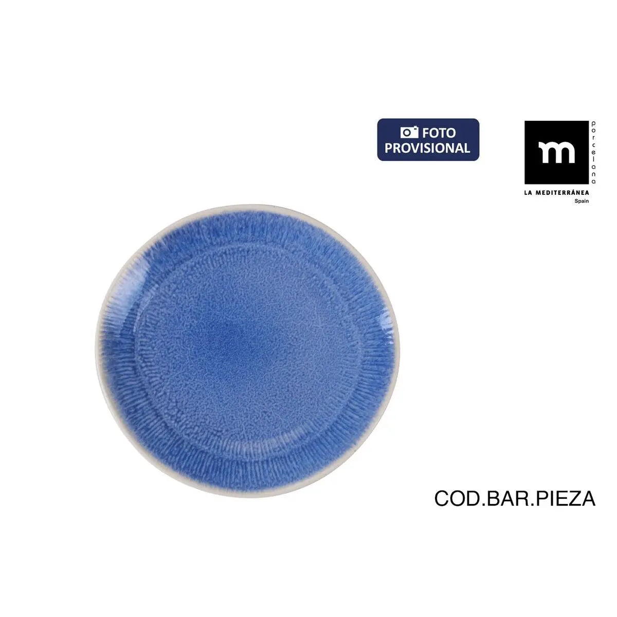 Assiette à dessert La Mediterránea Calobra Bleu (48 Unités) Mamm