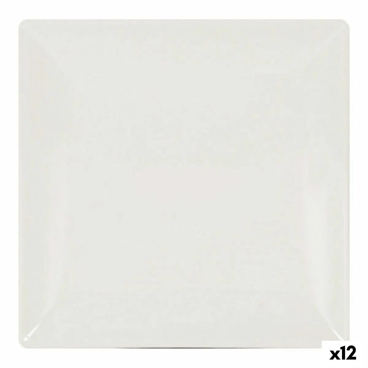 Assiette à dessert La Mediterránea Elite 18 x 18 x 2 cm (12 Unités) Bigbuy