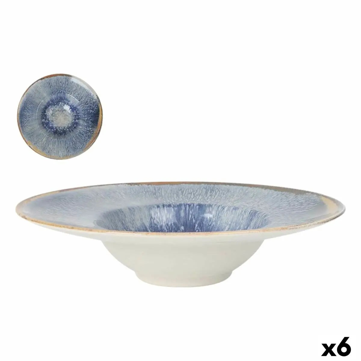 Assiette à pâtes La Mediterránea Aelia Ø 28 cm (6 Unités) - MAMM®
