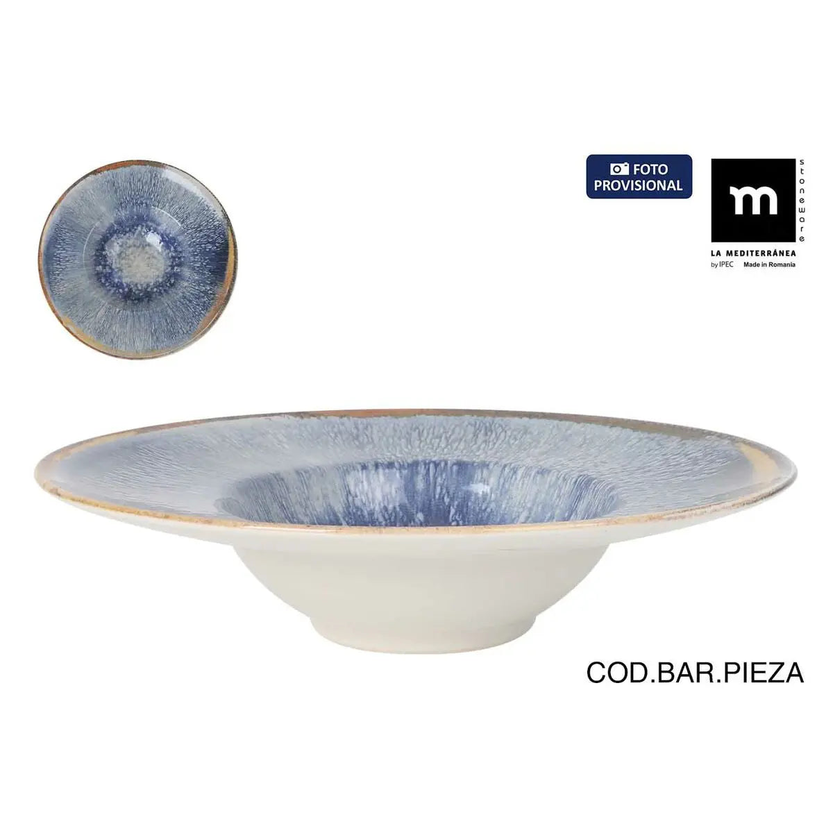 Assiette à pâtes La Mediterránea Aelia Ø 28 cm (6 Unités) - MAMM®