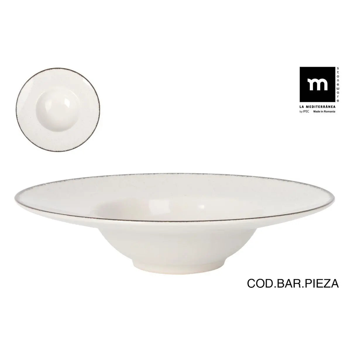 Assiette à pâtes La Mediterránea Anllo Ø 28 cm (6 Unités) - MAMM®