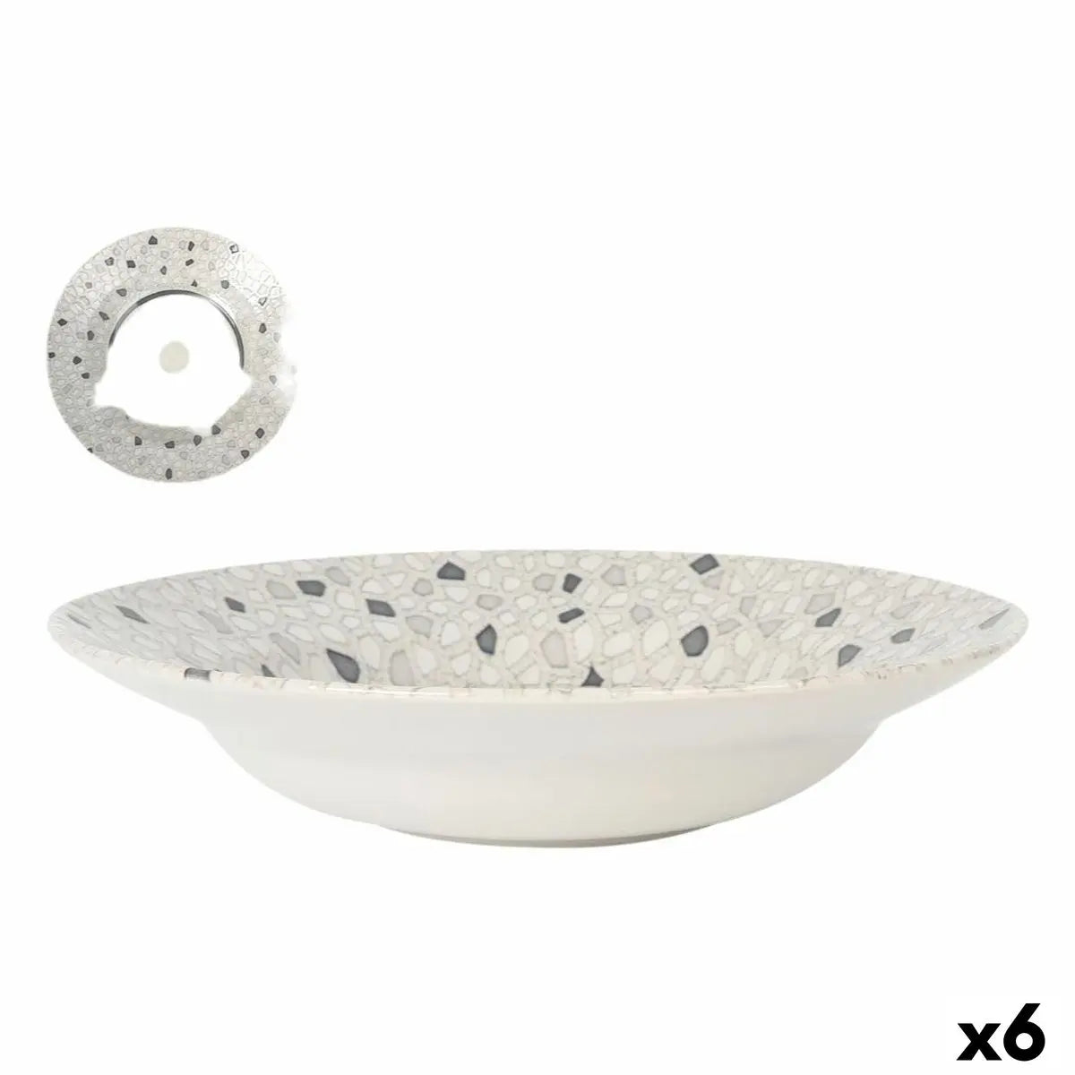 Assiette à pâtes La Mediterránea Barroc Ø 29 cm (6 Unités) - MAMM®