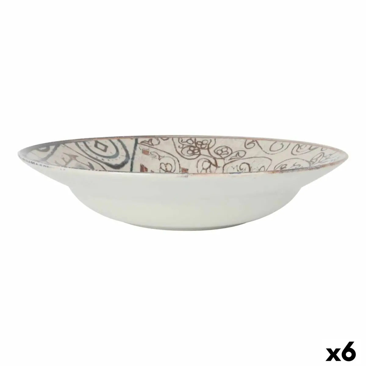 Assiette à pâtes La Mediterránea Grecia Ø 29 cm (6 Unités) - MAMM®