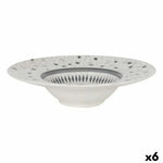 Assiette à pâtes Risotto La Mediterránea Barroc Porcelaine (6 Unités) (ø 28 x 6,8 cm) Mamm