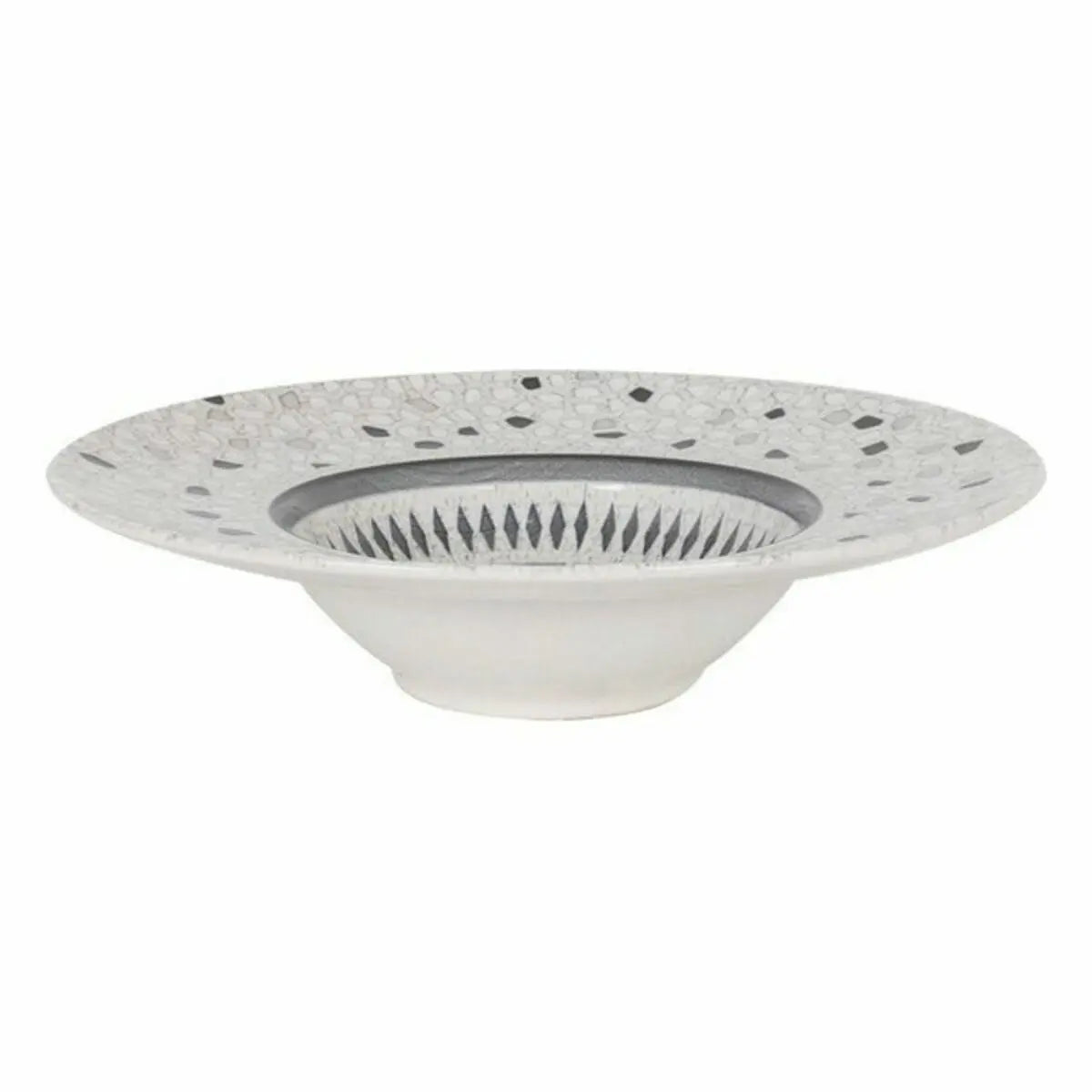 Assiette à pâtes Risotto La Mediterránea Barroc Porcelaine (6 Unités) (ø 28 x 6,8 cm) Mamm