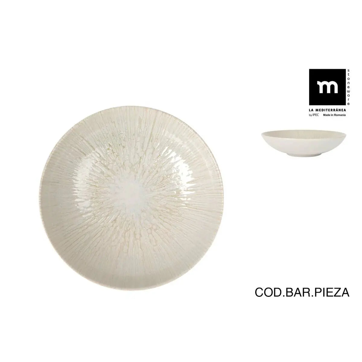 Assiette creuse La Mediterránea Anya Ø 21 cm (12 Unités) - MAMM®