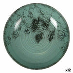 Assiette creuse La Mediterránea Aspe Turquoise Ø 22,7 x 5 cm (12 Unités) Mamm