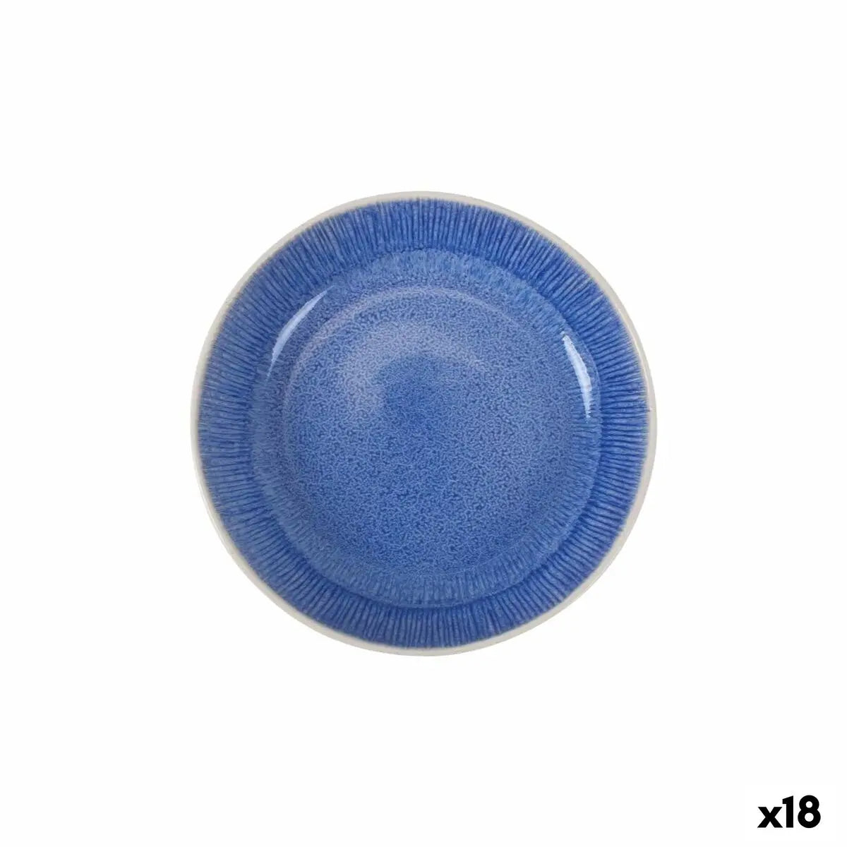 Assiette creuse La Mediterránea Calobra Bleu (18 Unités) - MAMM®