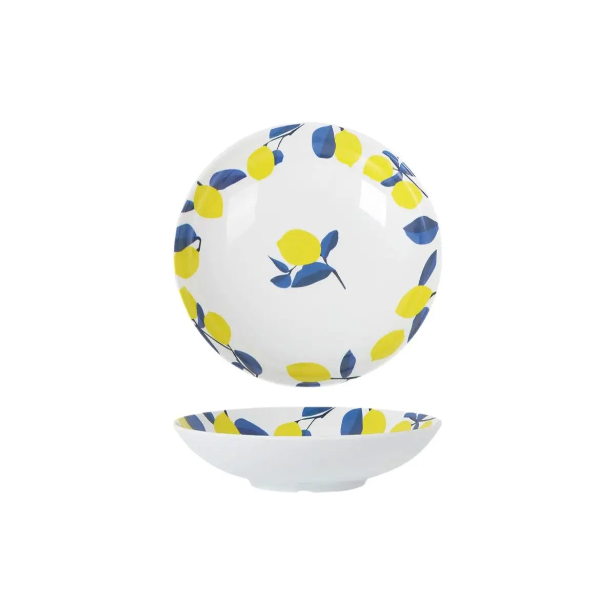Assiette creuse La Mediterránea Citron 21 x 5,3 cm (24 Unités) - MAMM®