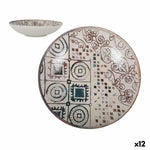 Assiette creuse La Mediterránea Grecia Porcelaine (12 Unités) Mamm