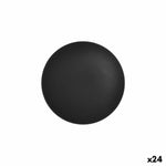 Assiette creuse La Mediterránea Noir 21 x 5,3 cm (24 Unités) - MAMM®