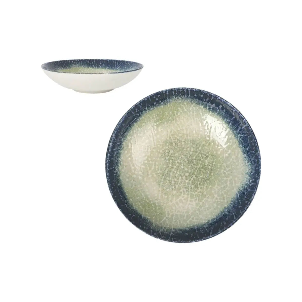 Assiette creuse La Mediterránea Olaf Ø 21 cm (12 Unités) Bigbuy
