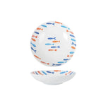 Assiette creuse La Mediterránea Poissons 21 x 5,3 cm (24 Unités) - MAMM®
