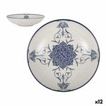 Assiette creuse La Mediterránea Rosetta Porcelaine (12 Unités) Mamm