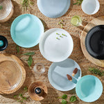 Assiette creuse Luminarc Pampille Turquoise verre (20 cm) - MAMM®