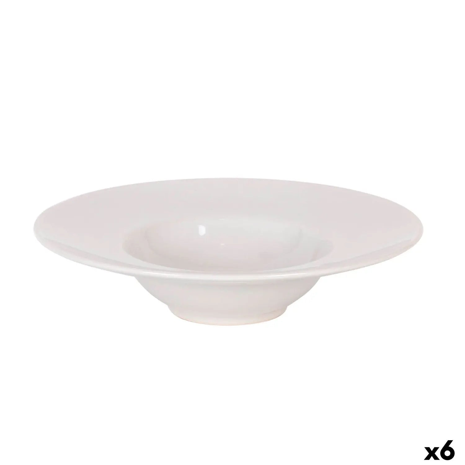 Assiette creuse Rissoto La Mediterránea Bari 28 x 28 x 6,8 cm (6 Unités) Mamm