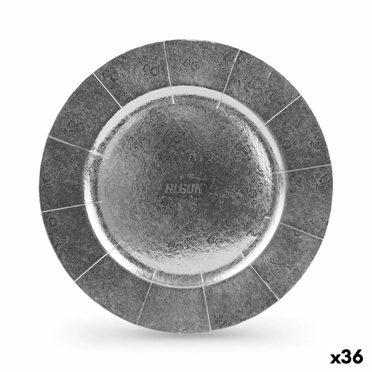 Assiette plate Algon 33 cm (36 Unités) - MAMM®