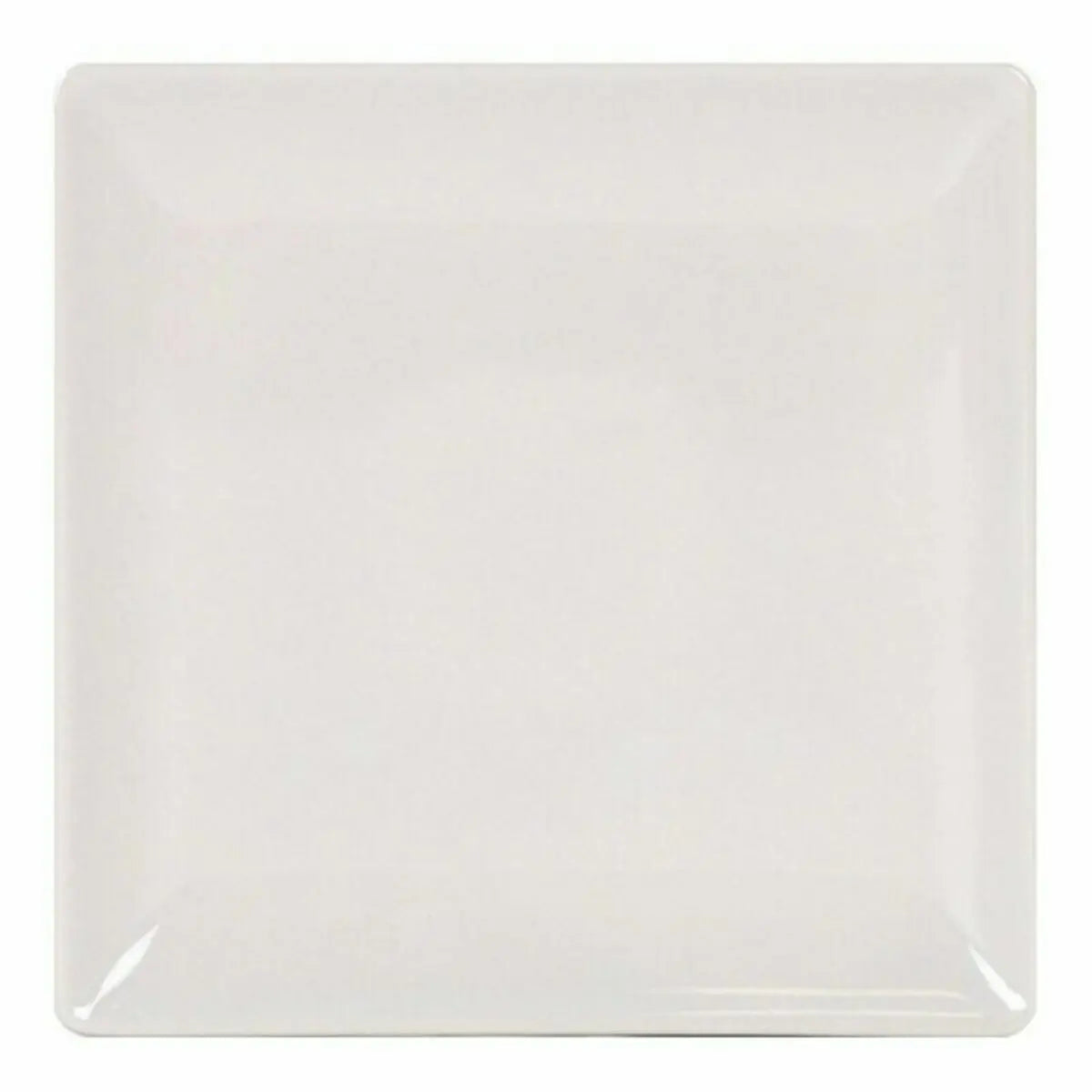 Assiette plate La Mediterránea 41678 Grès Ivoire 24 x 24 x 2 cm (6 Unités) (24 cm) Mamm