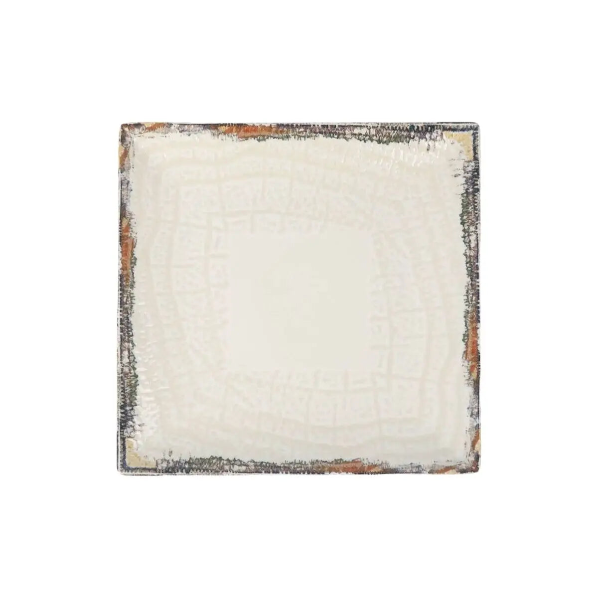 Assiette plate La Mediterránea Albus 24 x 24 x 2 cm (6 Unités) Bigbuy