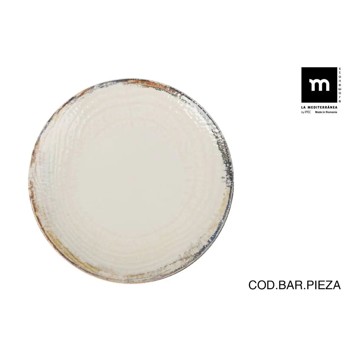 Assiette plate La Mediterránea Albus Ø 26 cm (6 Unités) - MAMM®