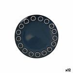 Assiette plate La Mediterránea Almudena Bleu (12 Unités) - MAMM®