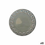 Assiette plate La Mediterránea Almudena Gris (12 Unités) - MAMM®