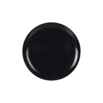 Assiette plate La Mediterránea Anthracite 25 x 25 x 1,5 cm (24 Unités) Mamm