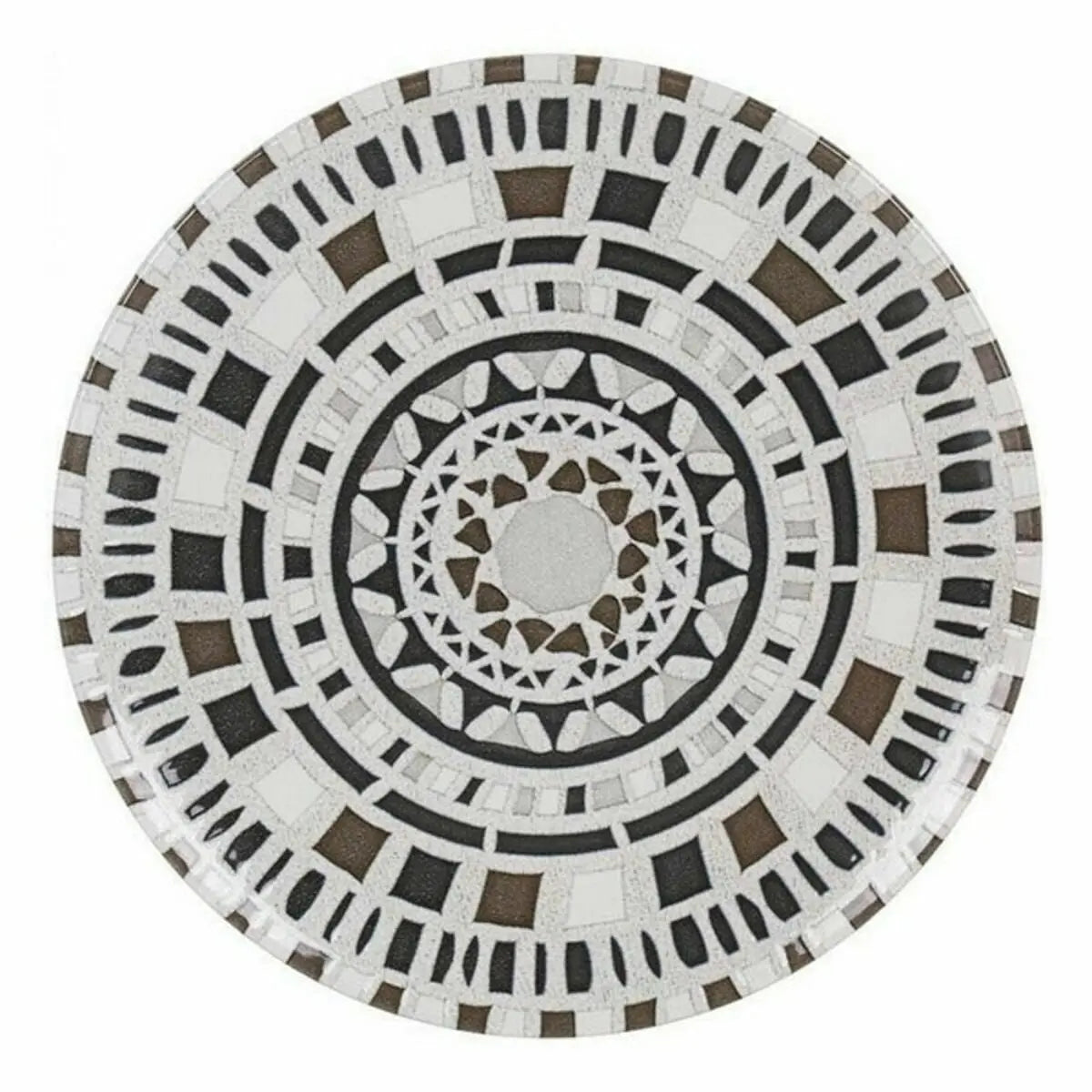 Assiette plate La Mediterránea Barroc Porcelaine (6 Unités) (Ø 26 cm) Mamm
