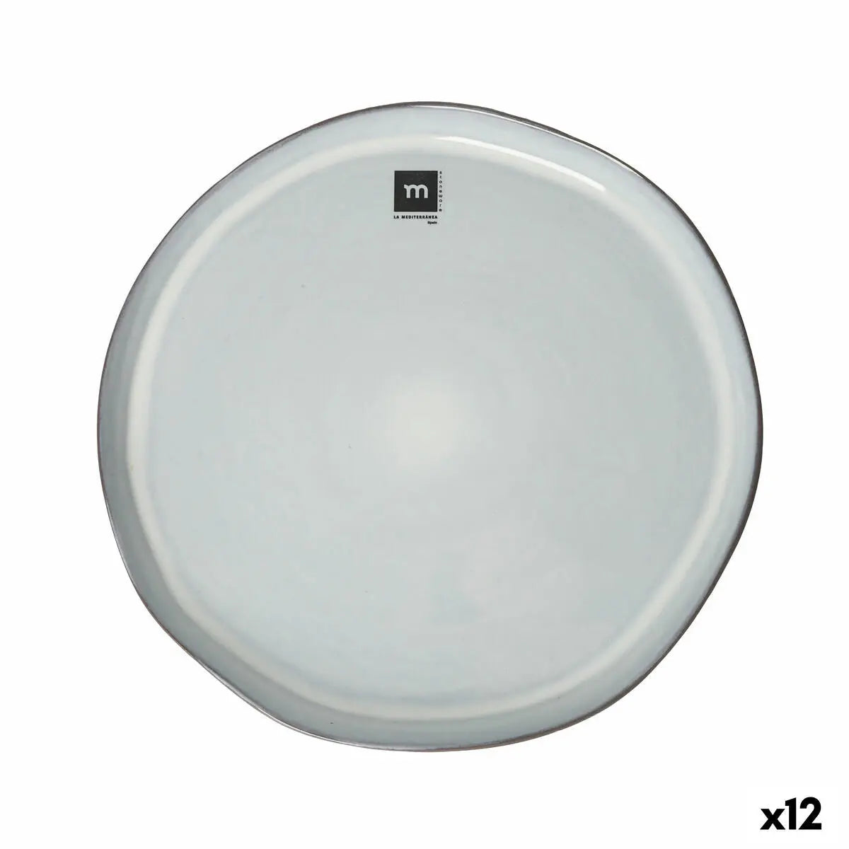 Assiette plate La Mediterránea Black clay - MAMM®