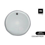 Assiette plate La Mediterránea Black clay - MAMM®