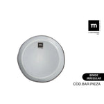 Assiette plate La Mediterránea Black clay - MAMM®