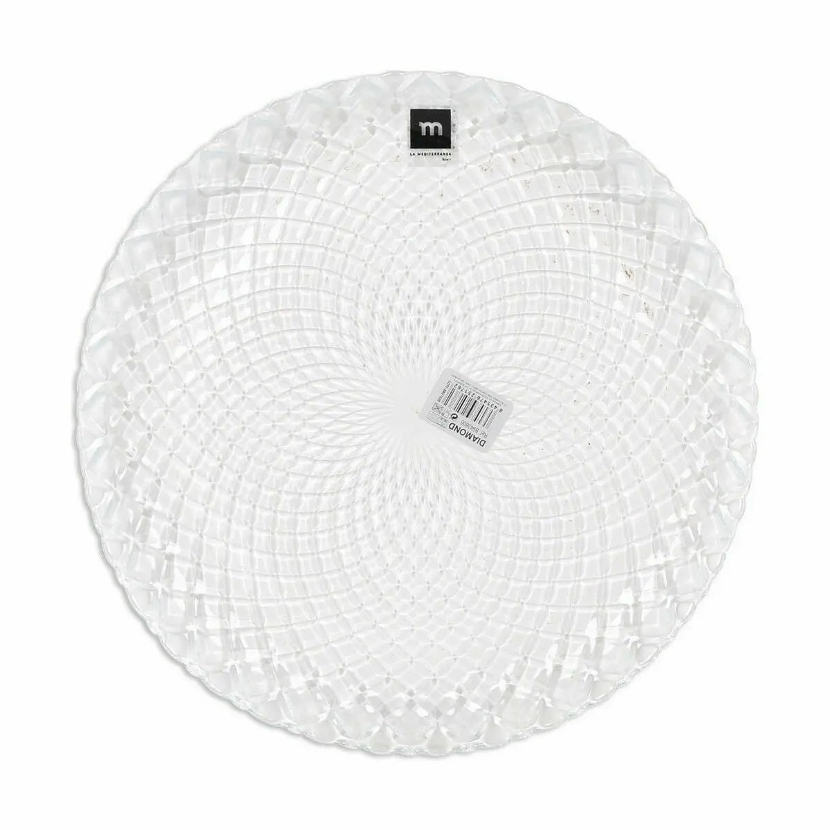 Assiette plate La Mediterránea Diamond ø 27 x 2 cm (24 Unités) Mamm