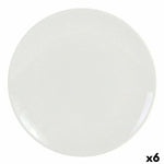 Assiette plate La Mediterránea GR39659 Grès Ivoire (6 Unités) (26 cm) Bigbuy