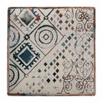 Assiette plate La Mediterránea Grecia Porcelaine 24 x 24 x 2 cm (6 Unités) Mamm