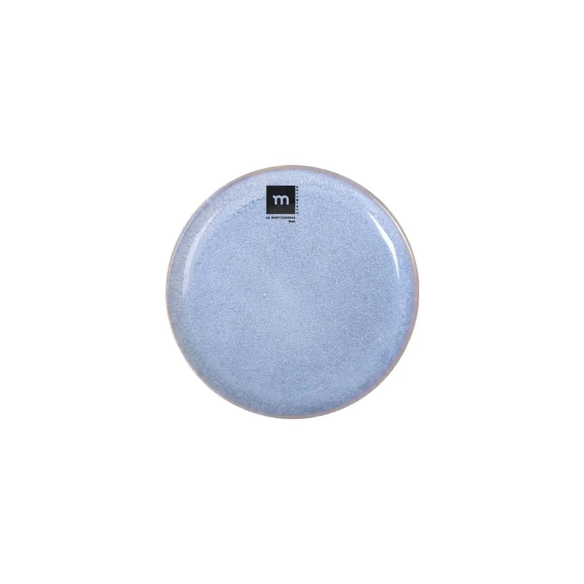 Assiette plate La Mediterránea Macarella blue Ø 16 cm (24 Unités) Bigbuy