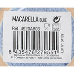 Assiette plate La Mediterránea Macarella blue Ø 20,5 cm (24 Unités) - MAMM®