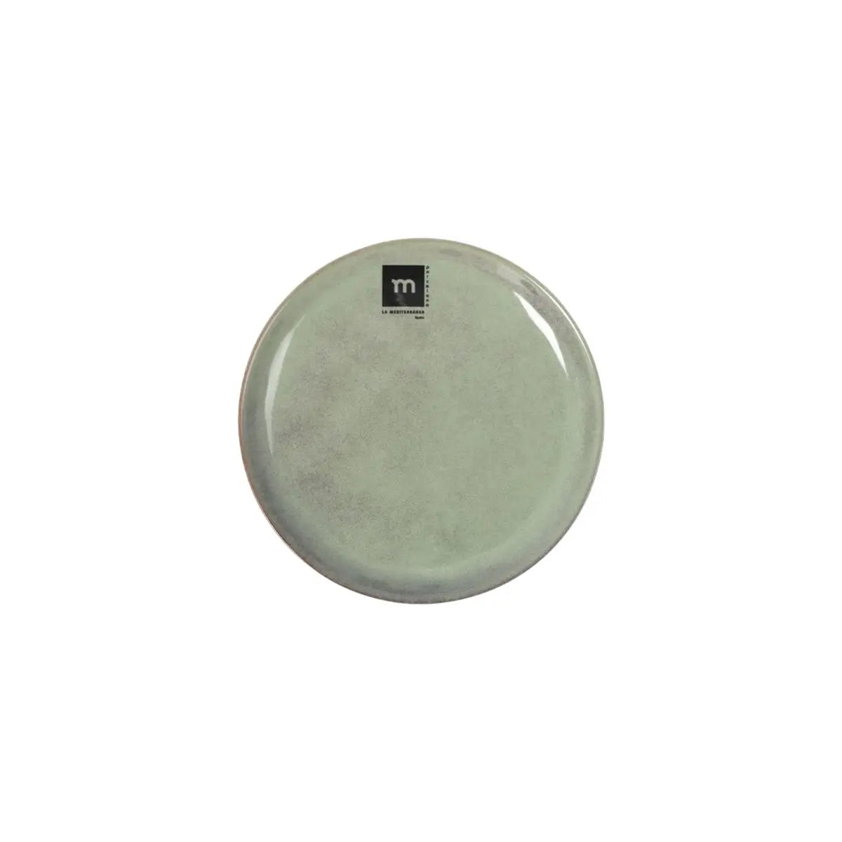 Assiette plate La Mediterránea Macarella green Ø 16 cm (24 Unités) Bigbuy