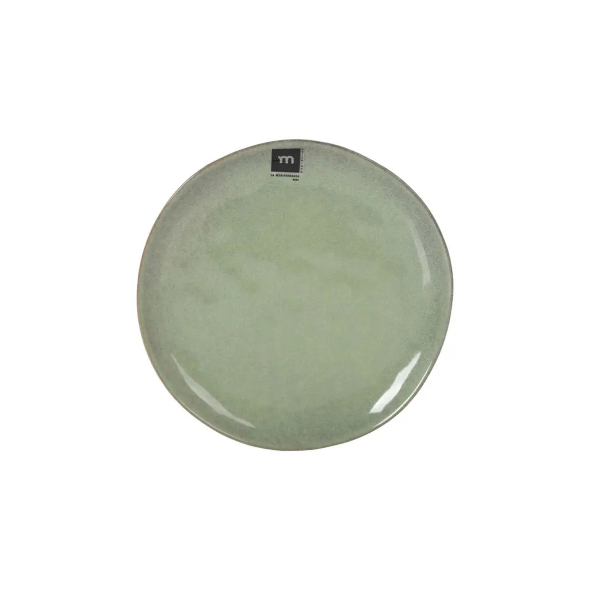 Assiette plate La Mediterránea Macarella green Ø 20,5 cm (24 Unités) - MAMM®