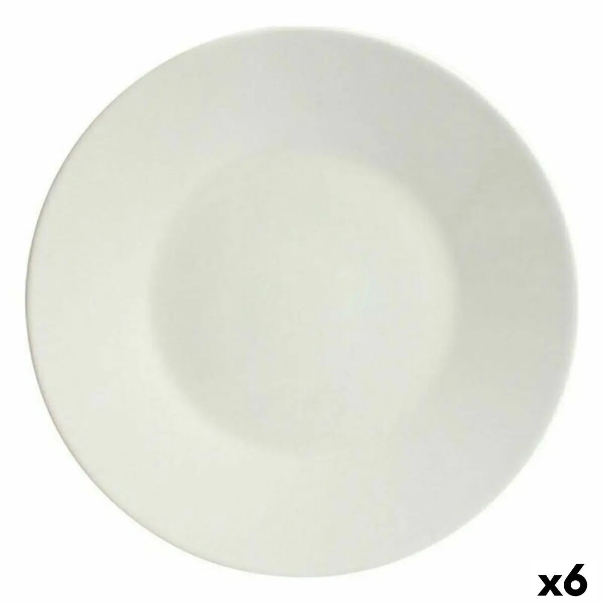 Assiette plate La Mediterránea Maitre 25 x 25 x 2,5 cm (6 Unités) (ø 25 cm) Mamm