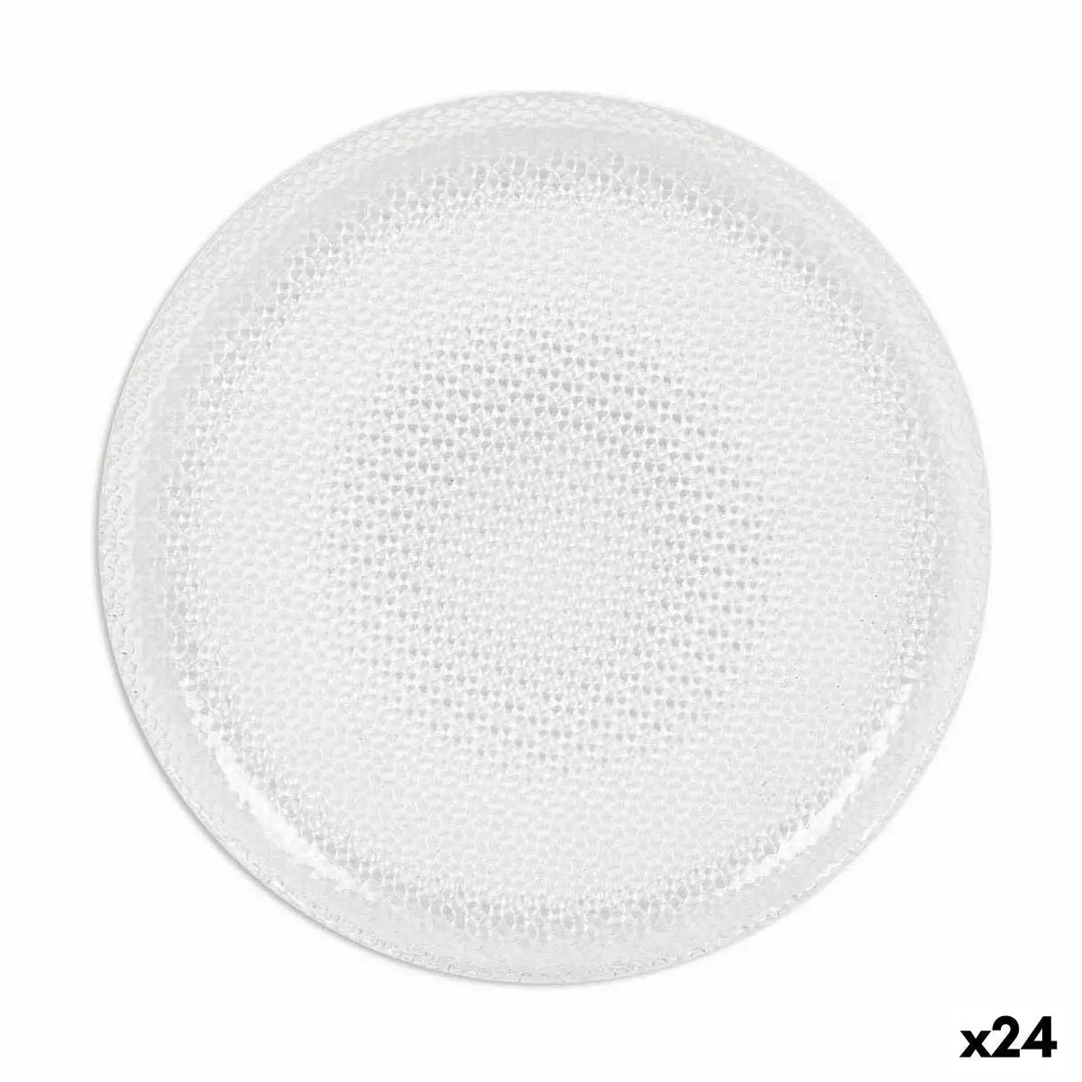 Assiette plate La Mediterránea New tuana (24 Unités) Bigbuy