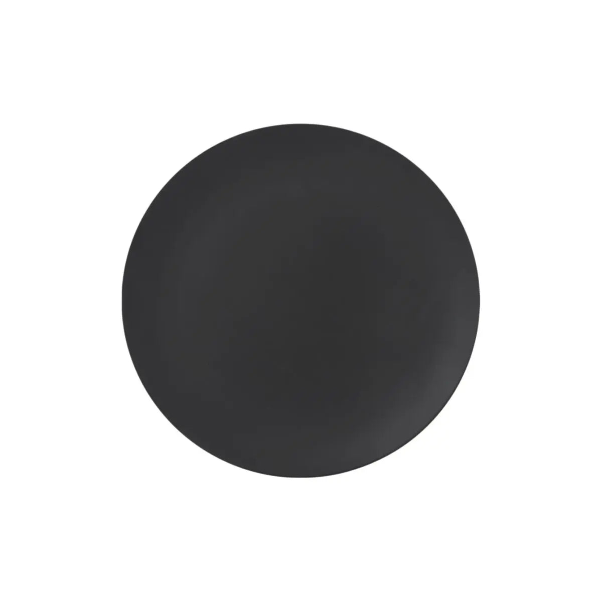 Assiette plate La Mediterránea Noir 25,5 cm (24 Unités) Bigbuy