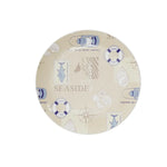 Assiette plate Versa Seaside Polyéthylène RPET Ø 25 cm - MAMM®
