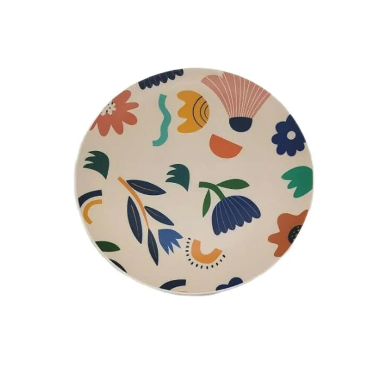Assiette plate Versa Sunflower Polyéthylène RPET Ø 25 cm - MAMM®
