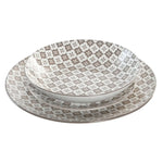 Assiettes Home ESPRIT Beige Porcelaine Moderne 18 Pièces - MAMM®