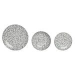 Assiettes Home ESPRIT Gris clair Porcelaine 18 Pièces - MAMM®
